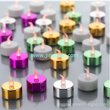 Electroplated LED Candle